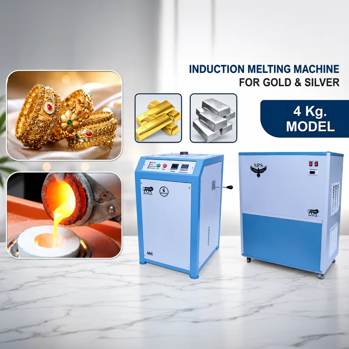 Induction Gold Melting Machine Induction Gold Melting Machine